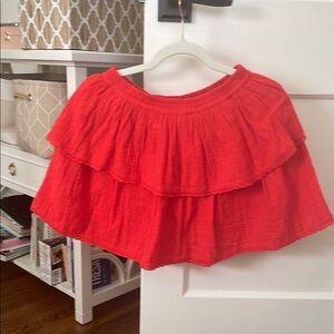 GAP Vibrant Red Childs XXL Skirt